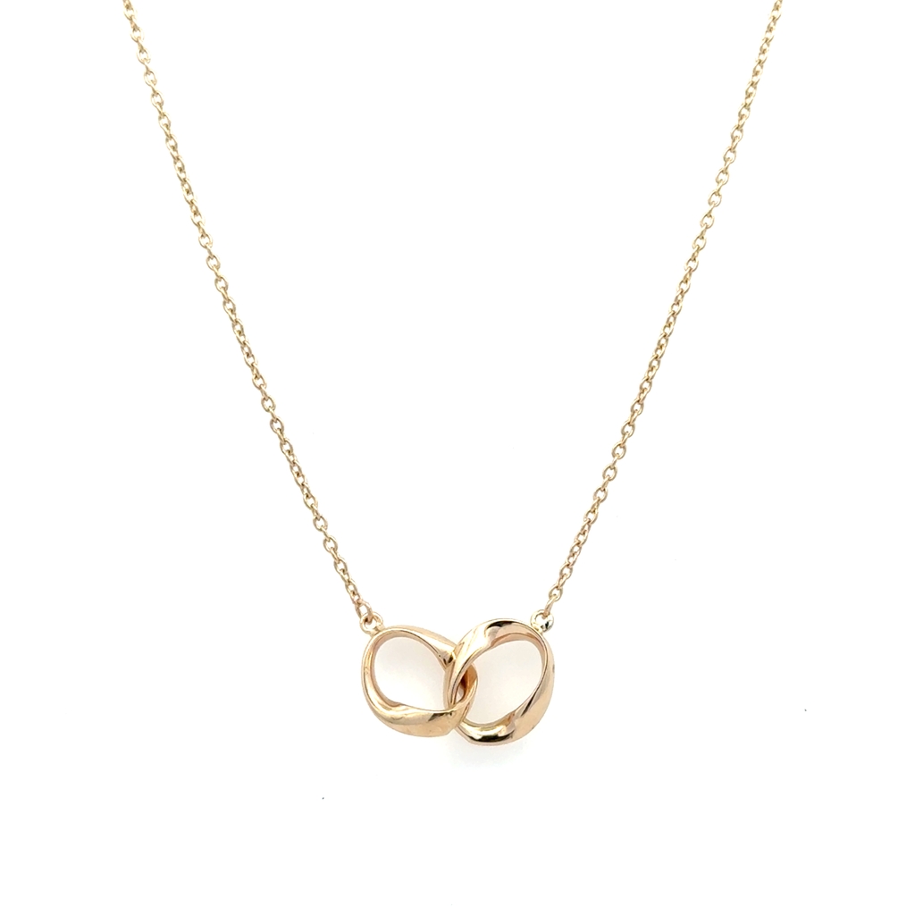 Collier or jaune 14 carats