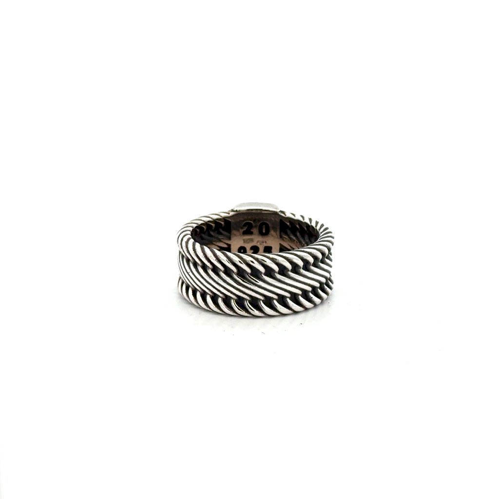 Edwin Small silver ring size 10.25