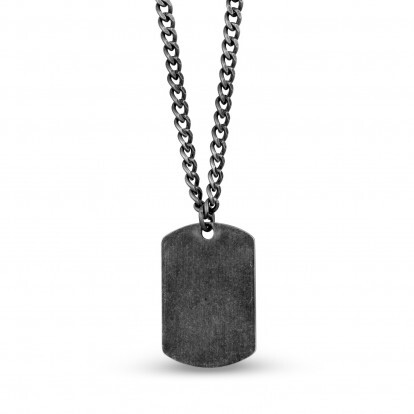 Pend plaque acier anthracite 24 po