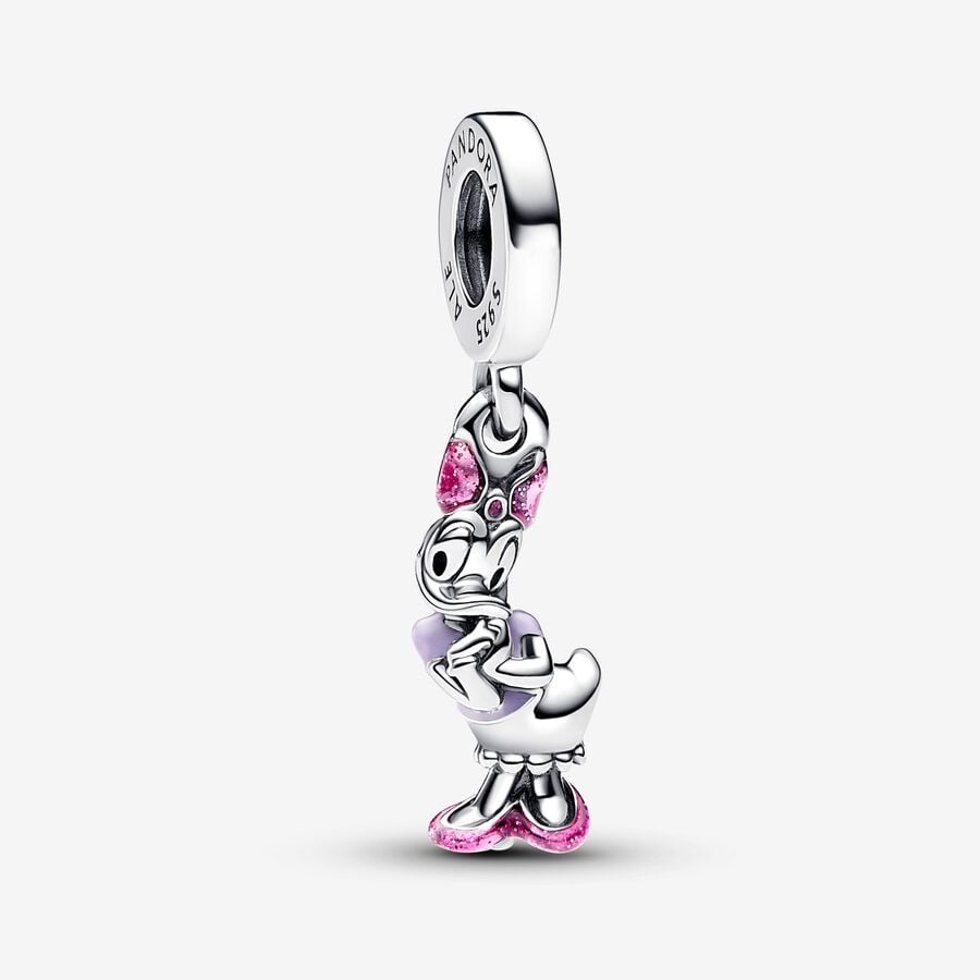 Bille Disney, Daisy Duck, argent, émail - 793249C01 - Pandora