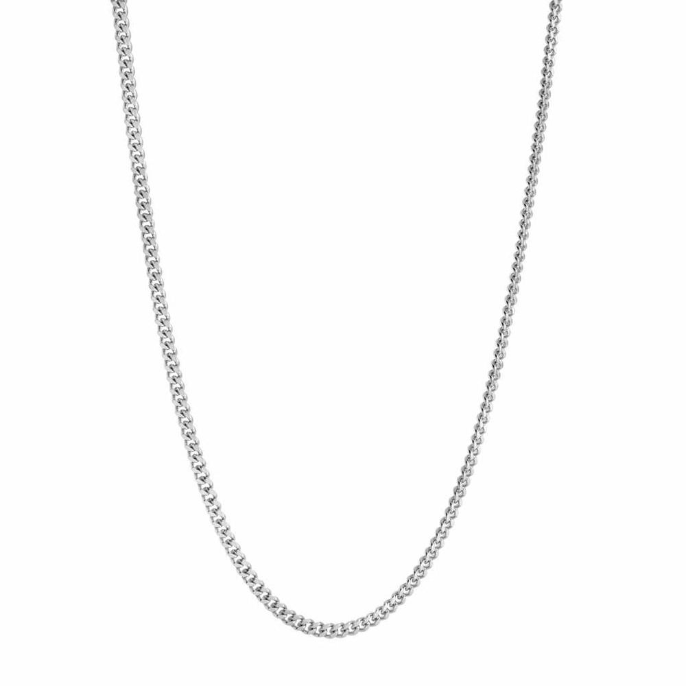Chaîne gourmette, acier inoxydable, 3 millimètres - SM22-0726-18 - Italgem Steel