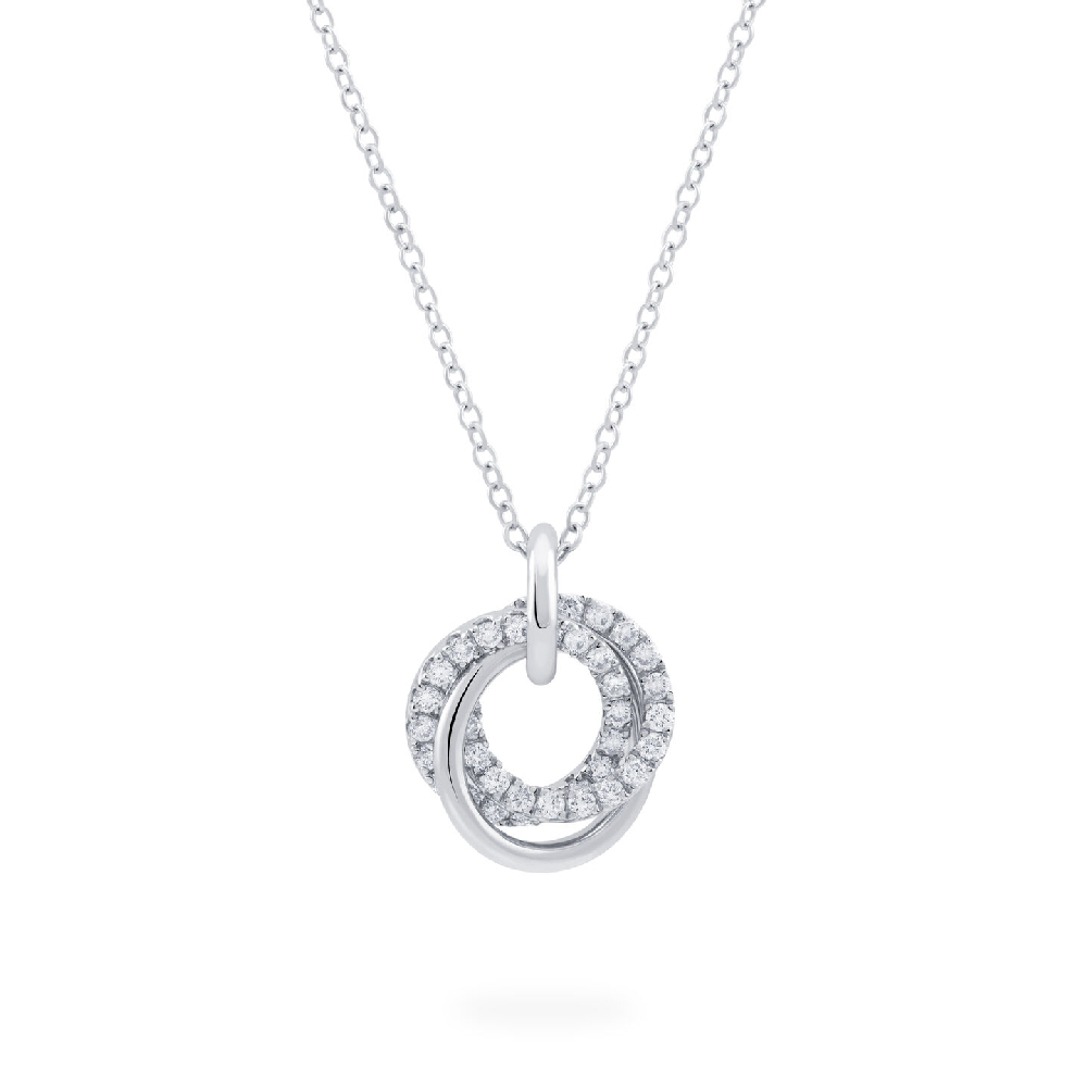 Birks Rosée du Matin pendant, white gold, 0.21 ct diamonds - 450018071132 - Birks