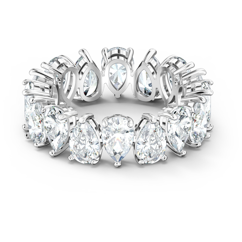 Ring Swarovski AG Jewellery Gold plating, Swarovski jewelry gold diamond  ring, gemstone, ring, bracelet png | PNGWing