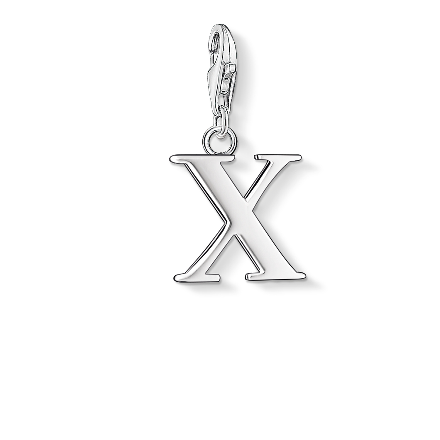 Charm lettre classique "x" - 0198-001-12 - Thomas Sabo