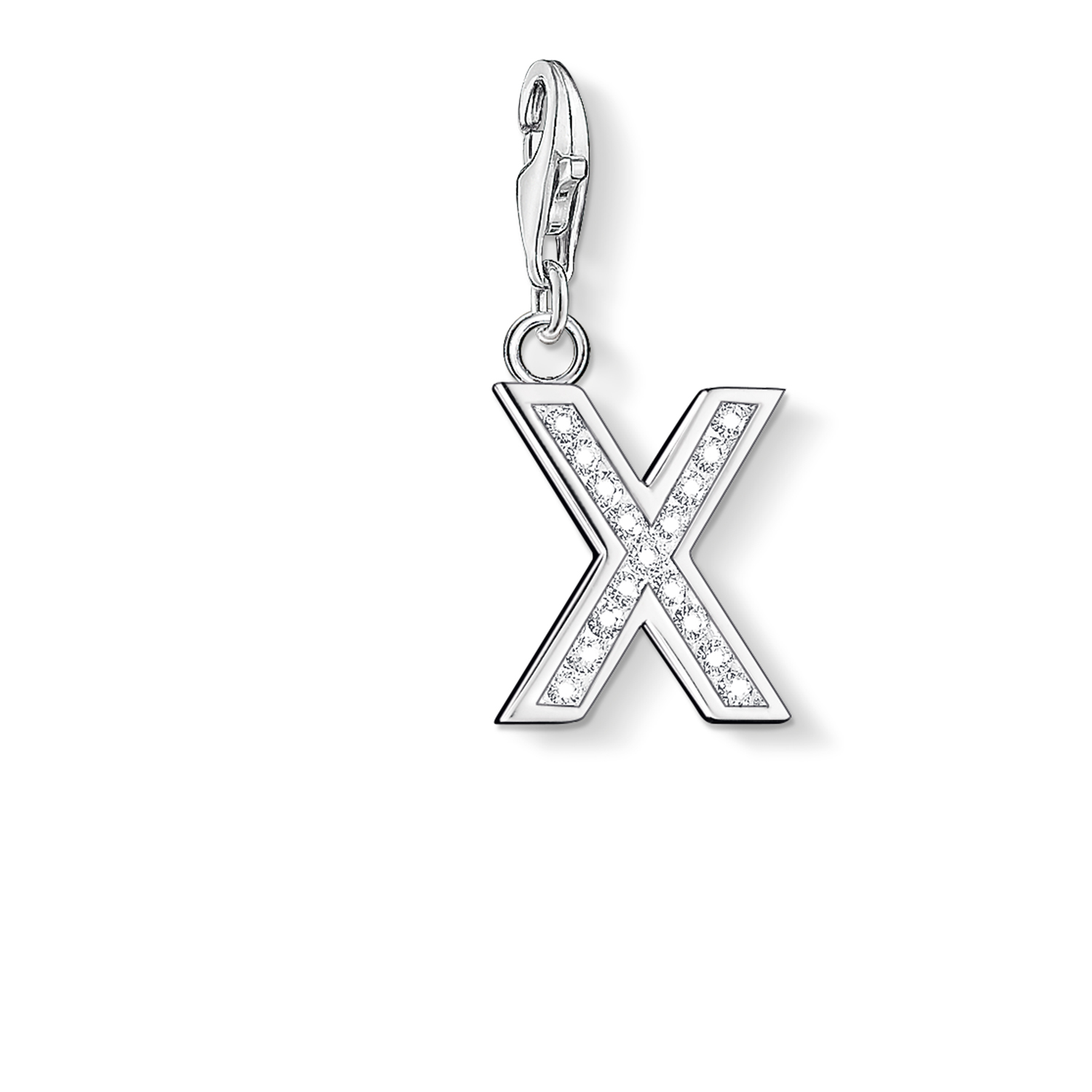 Charm club thomas sabo, lettre x - 0246-051-14 - Thomas Sabo