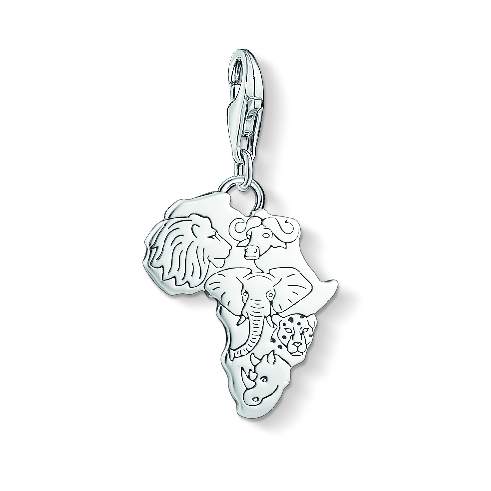 Charm plaque animaux jungle - 1417-637-21 - Thomas Sabo