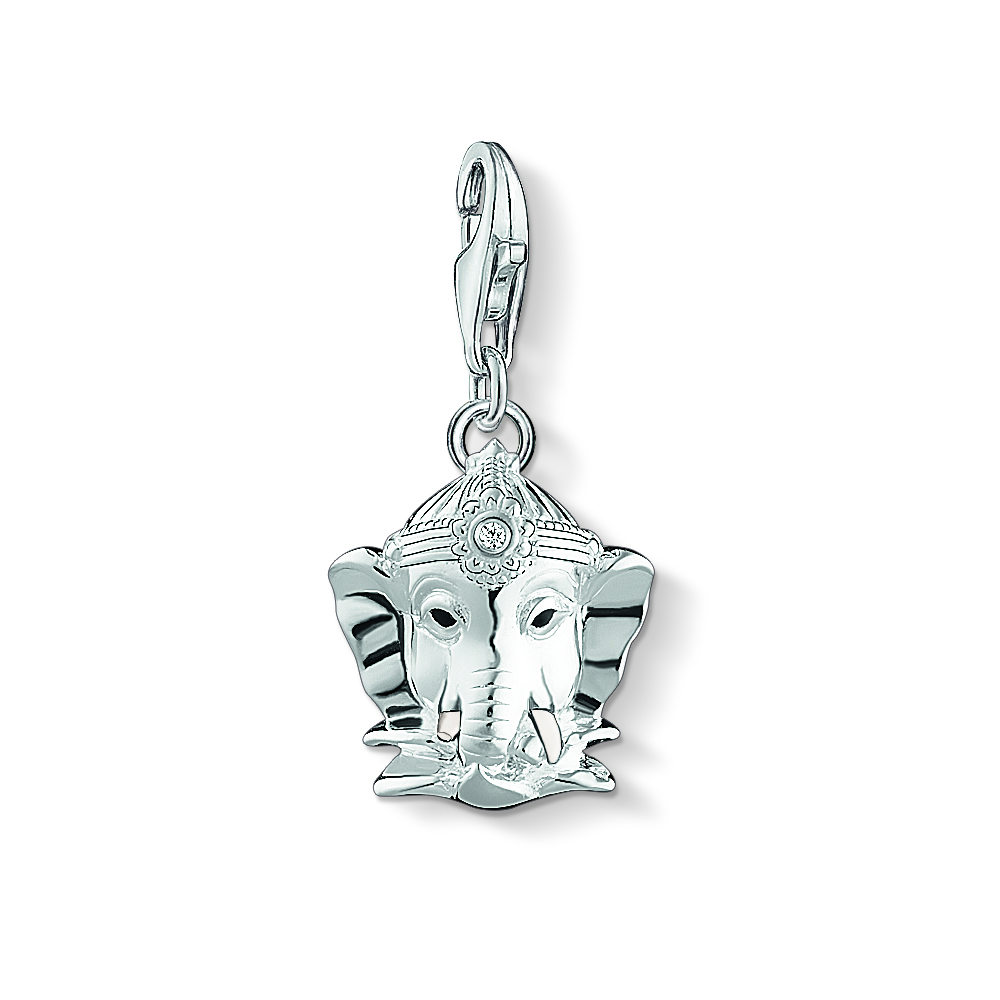 Charm tete éléphant avec zircon - 1445-041-21 - Thomas Sabo