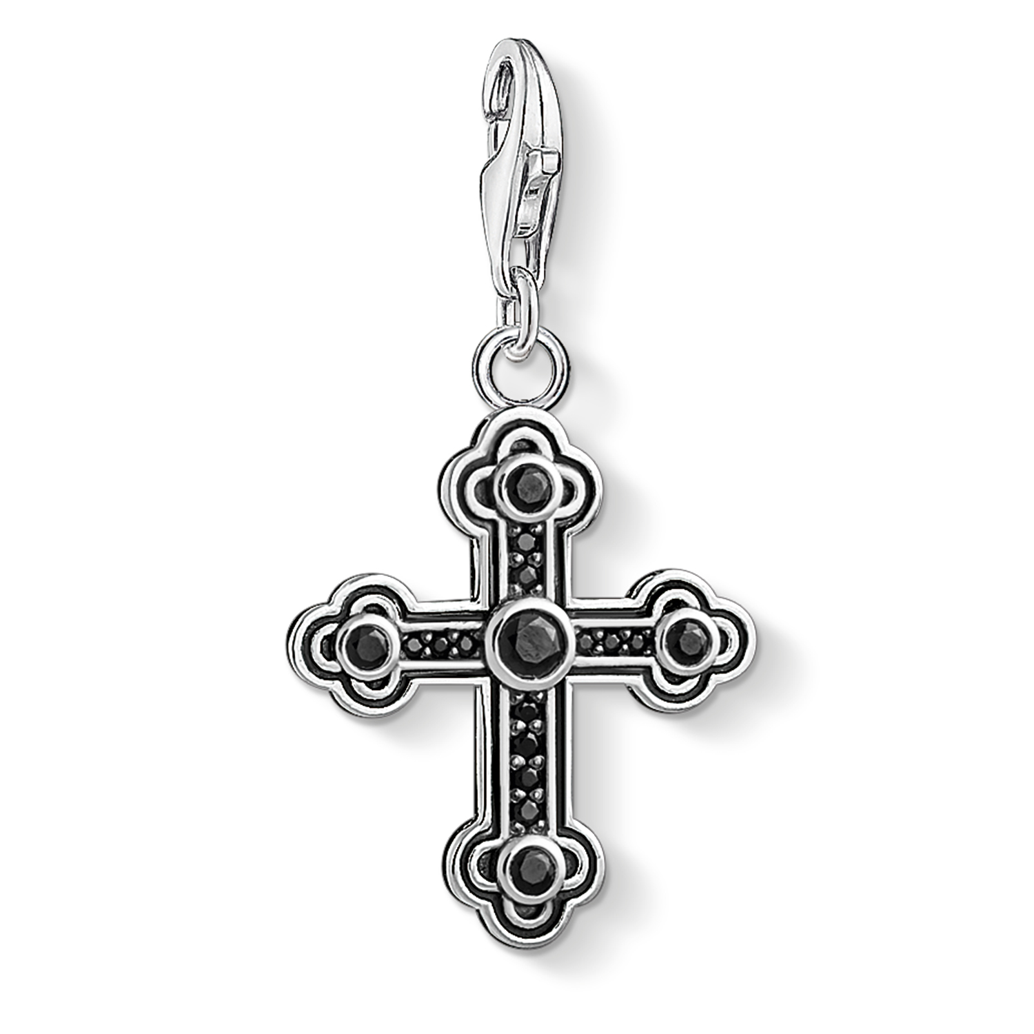 Charm croix noire - 1477-643-11 - Thomas Sabo