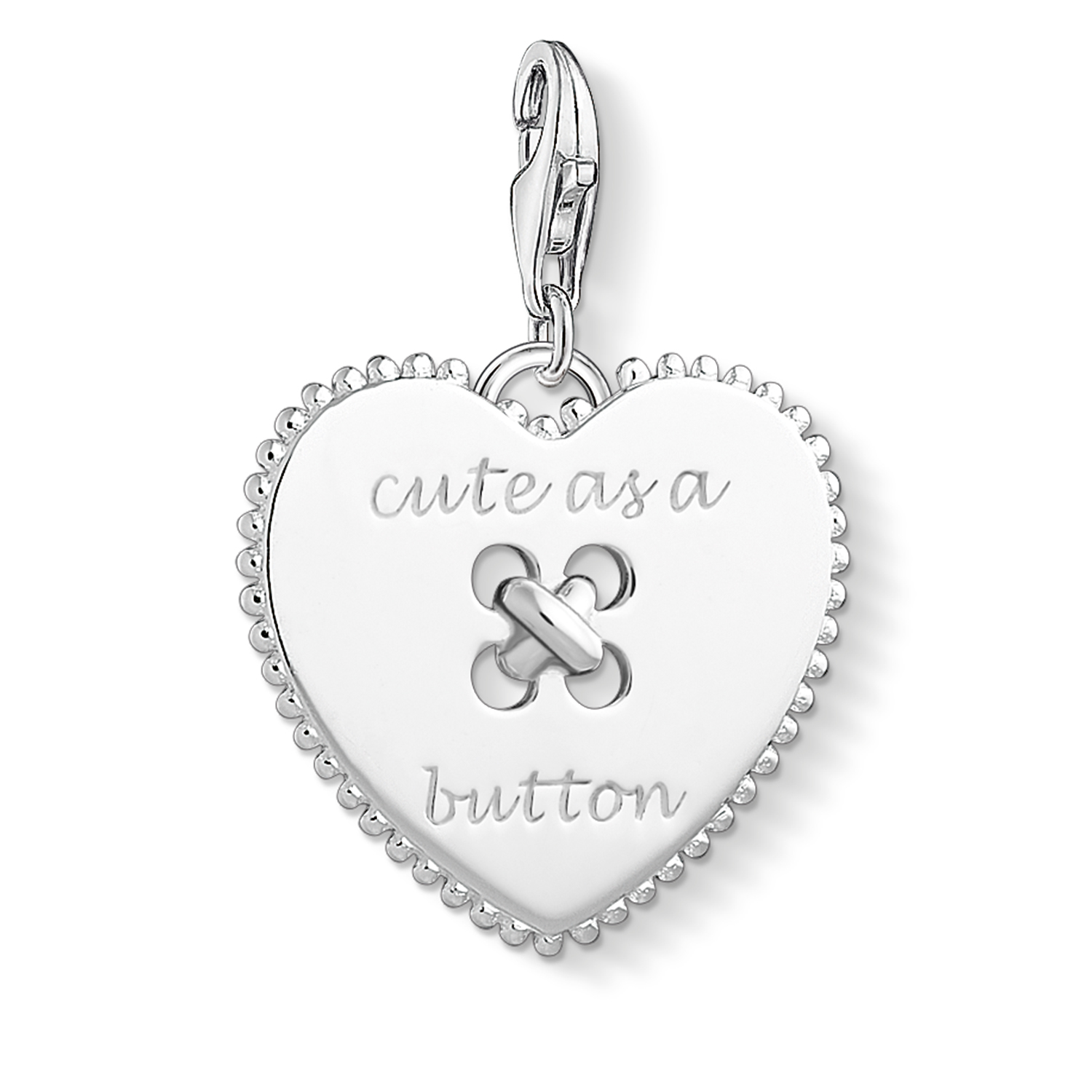 Charm, coeur: cute as a button - 1485-001-21 - Thomas Sabo