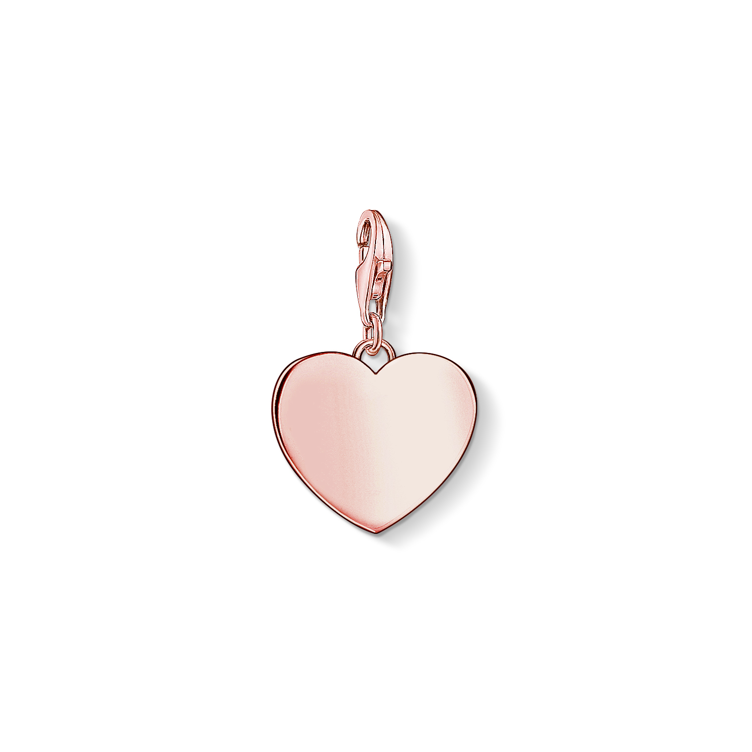 Coeur à graver plaqué or rose 18 kt - 1633-415-40 - Thomas Sabo