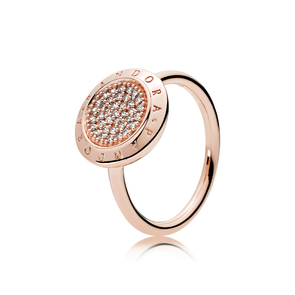 Signature pandora rose, cz