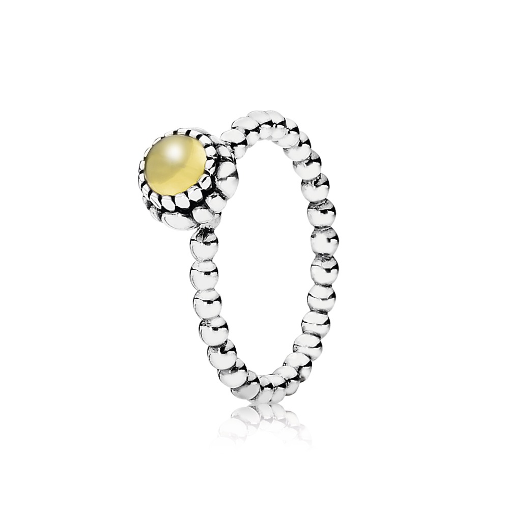 Bague novembre, citrine Bague novembre, citrine