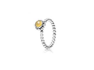 Bague novembre, citrine - 190854CIG-52 - Pandora