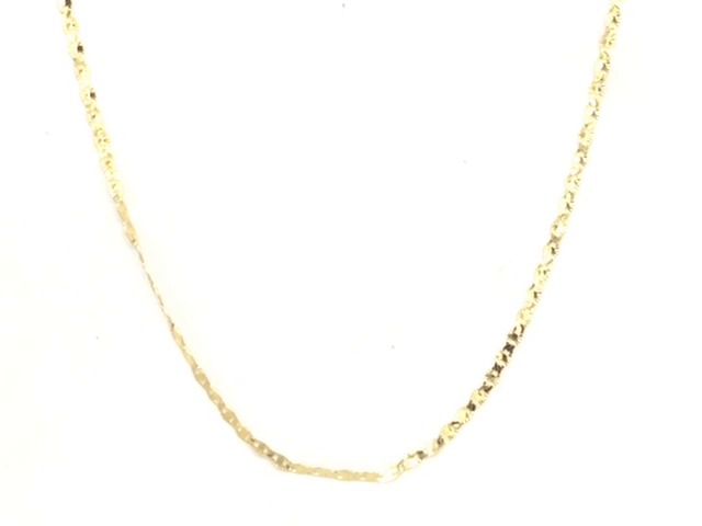 Chaine gucci fine avec motifs or jaune - 2196-20 - Exclusivités