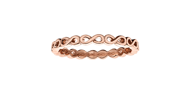 Plain hot sale rose gold