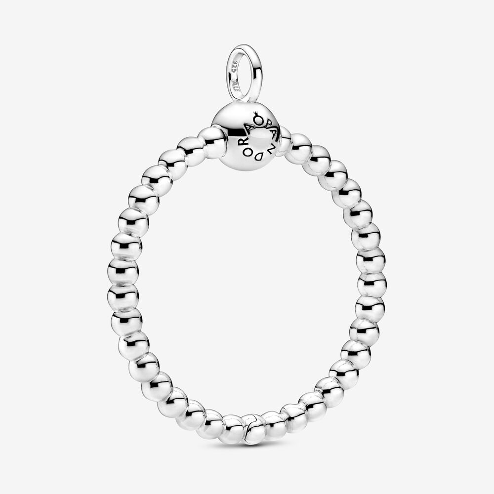 Pendentif O perlé moyen, argent - 399106C00 - Pandora