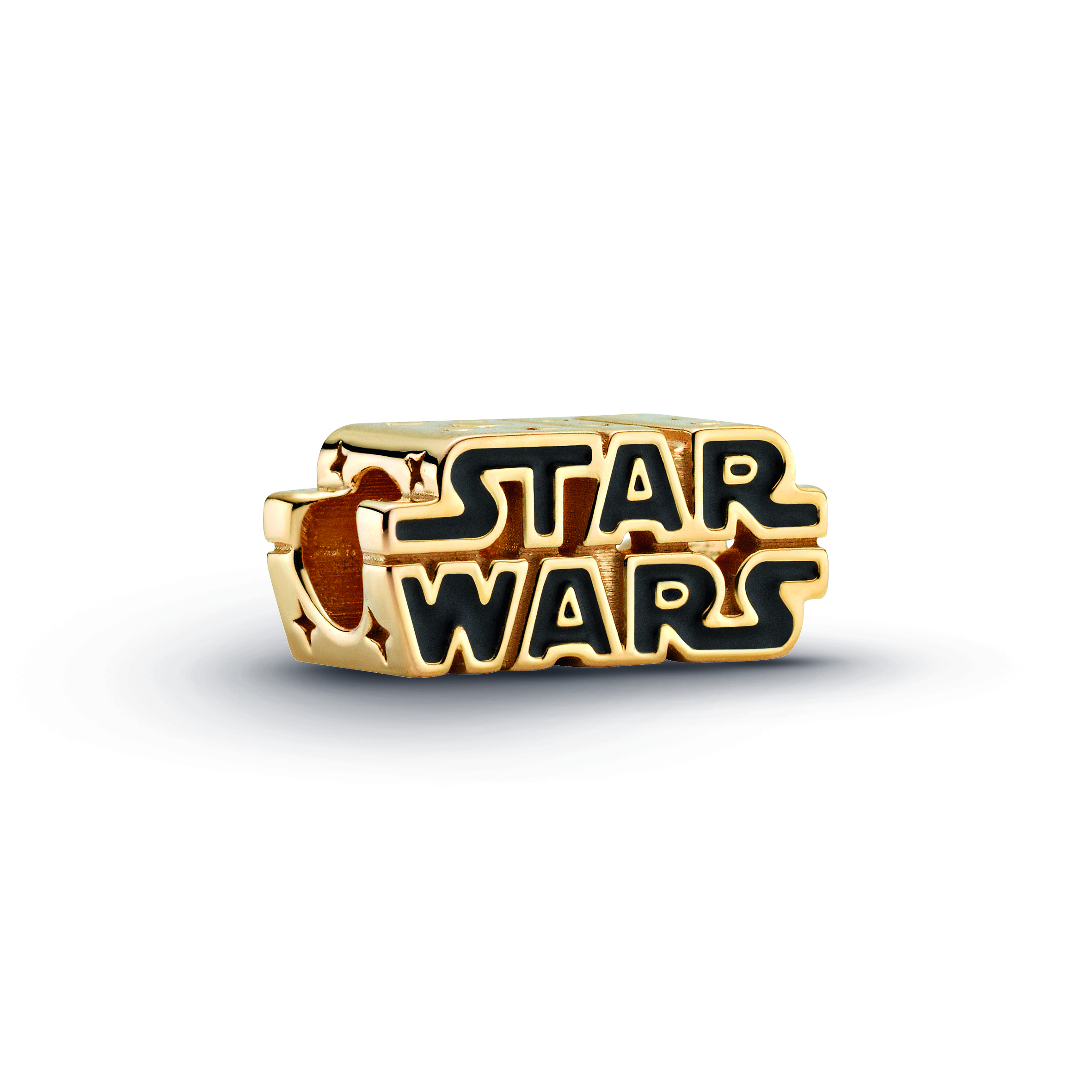 Star wars logo brillant 3d émail noir - 769247C01 - Pandora