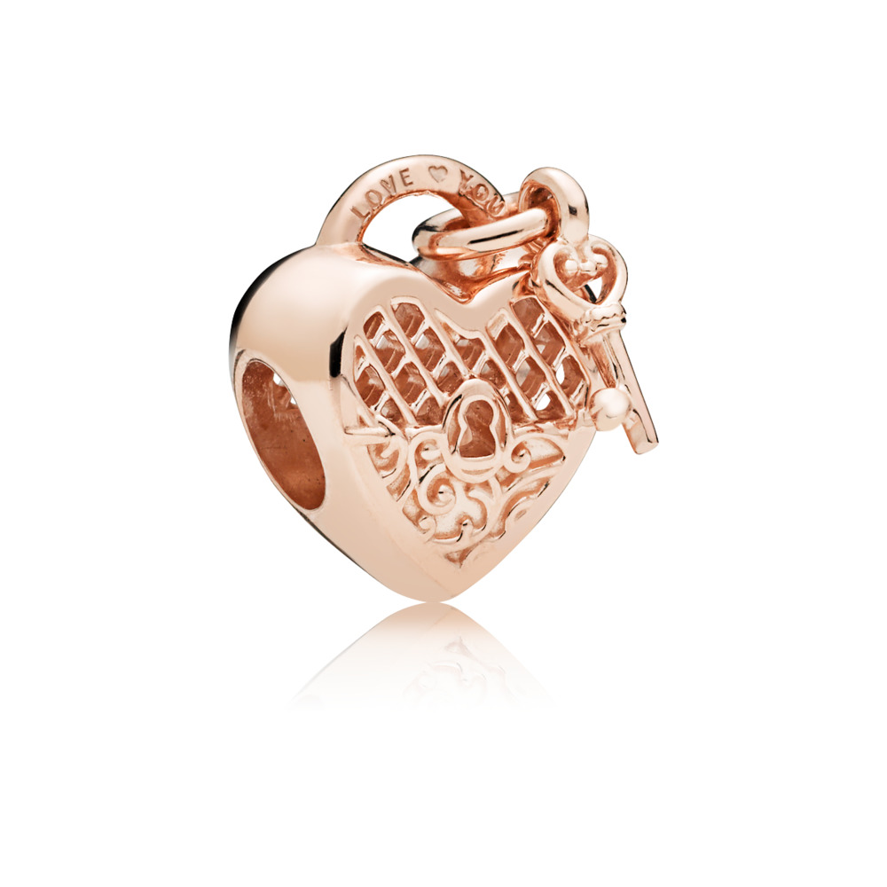 Bille verrou je t'aime pandora rose - 787655 - Pandora