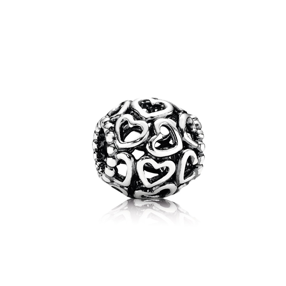 Bille recouverte de coeurs - 790964 - Pandora