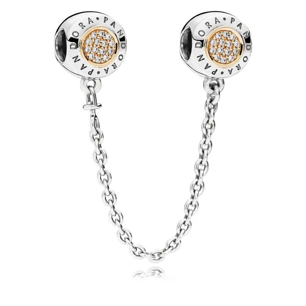 Chaîne signature pandora, cz incolore - 796269CZ-05 - Pandora