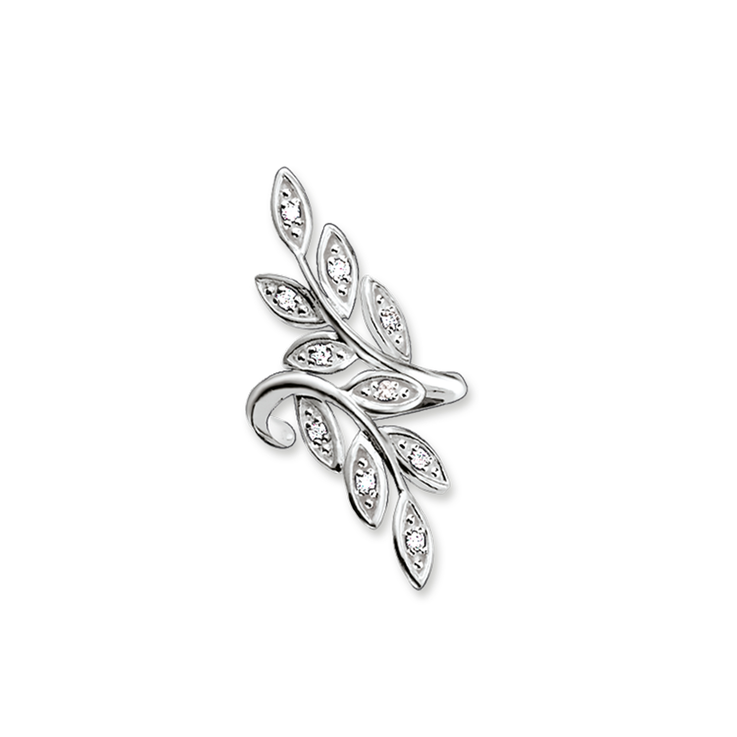 Manchette d'oreille, argent, zircons incolores - EC0012-051-14 - Thomas Sabo