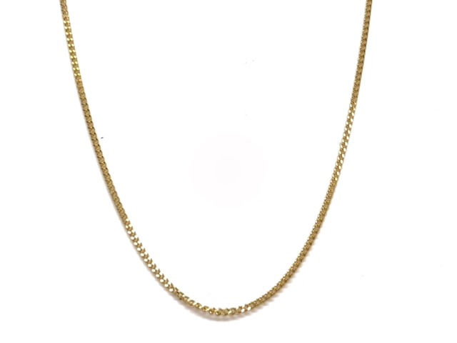 Chaîne gourmette, or jaune 10 carats - G1.60J-18 - Exclusivités