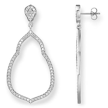 Bo pendantes argent, zircons - H1900-051-14 - Thomas Sabo