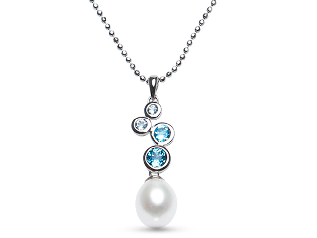 Pendentif perle eau douce 9-10 mm - JF56188W18-A - Nishi Pearls