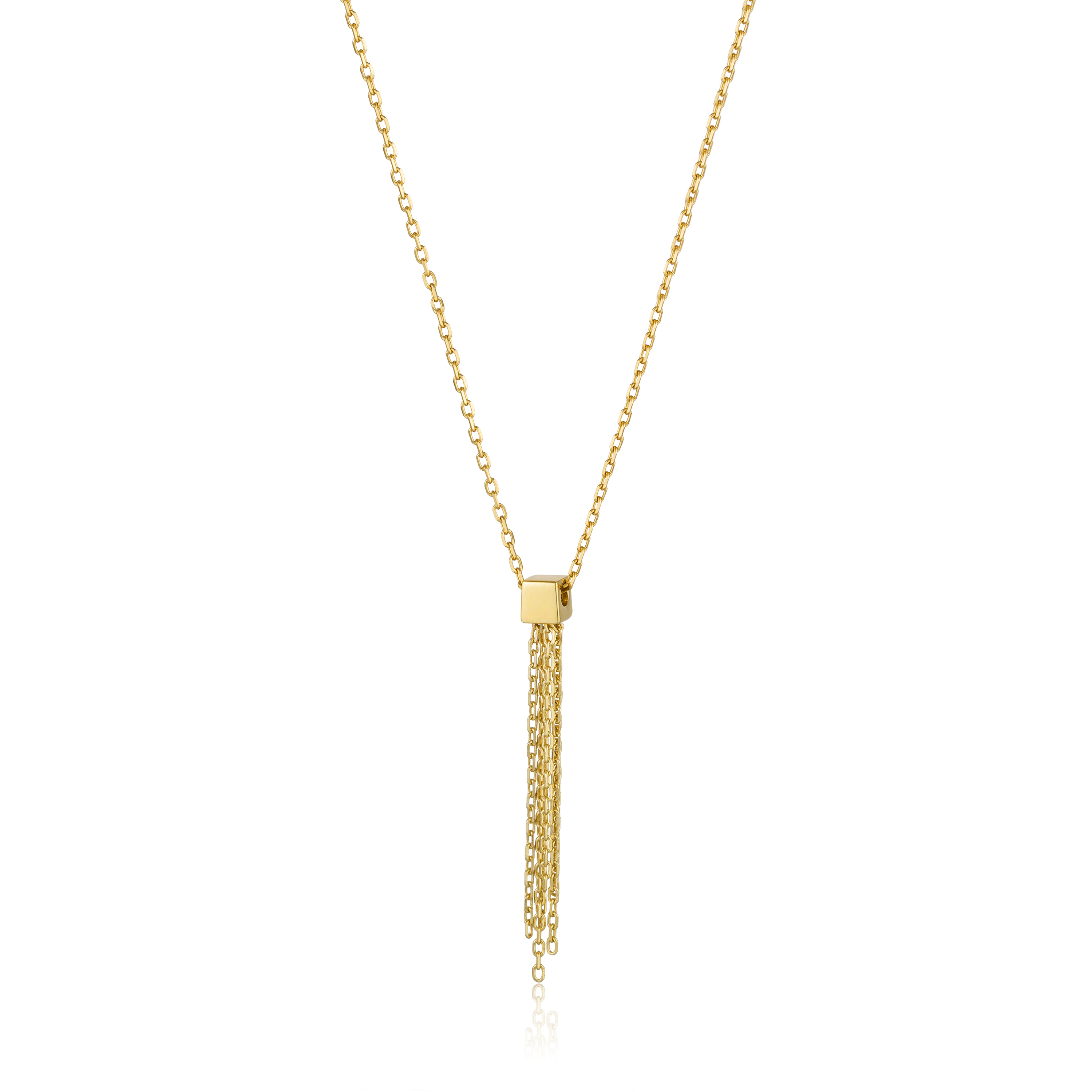 Collier argent doré - N013-01G - Ania Haie