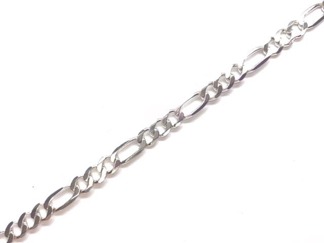 Bracelet figaro, argent - N3109-B - Création Gl