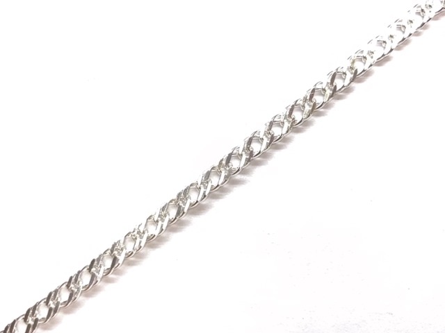 Bracelet gourmette, argent - N3148-B - Création Gl