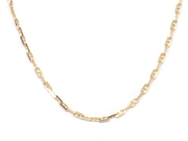 Chaîne forçat marine, or jaune 10 carats - P1.05J-14 - Exclusivités