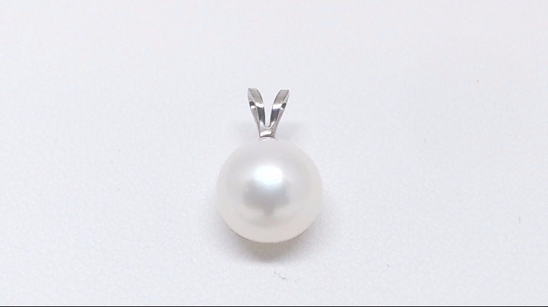 Pendentif or blanc, perle de culture 8-8.5 mm - PR14W-P885 - Exclusivités