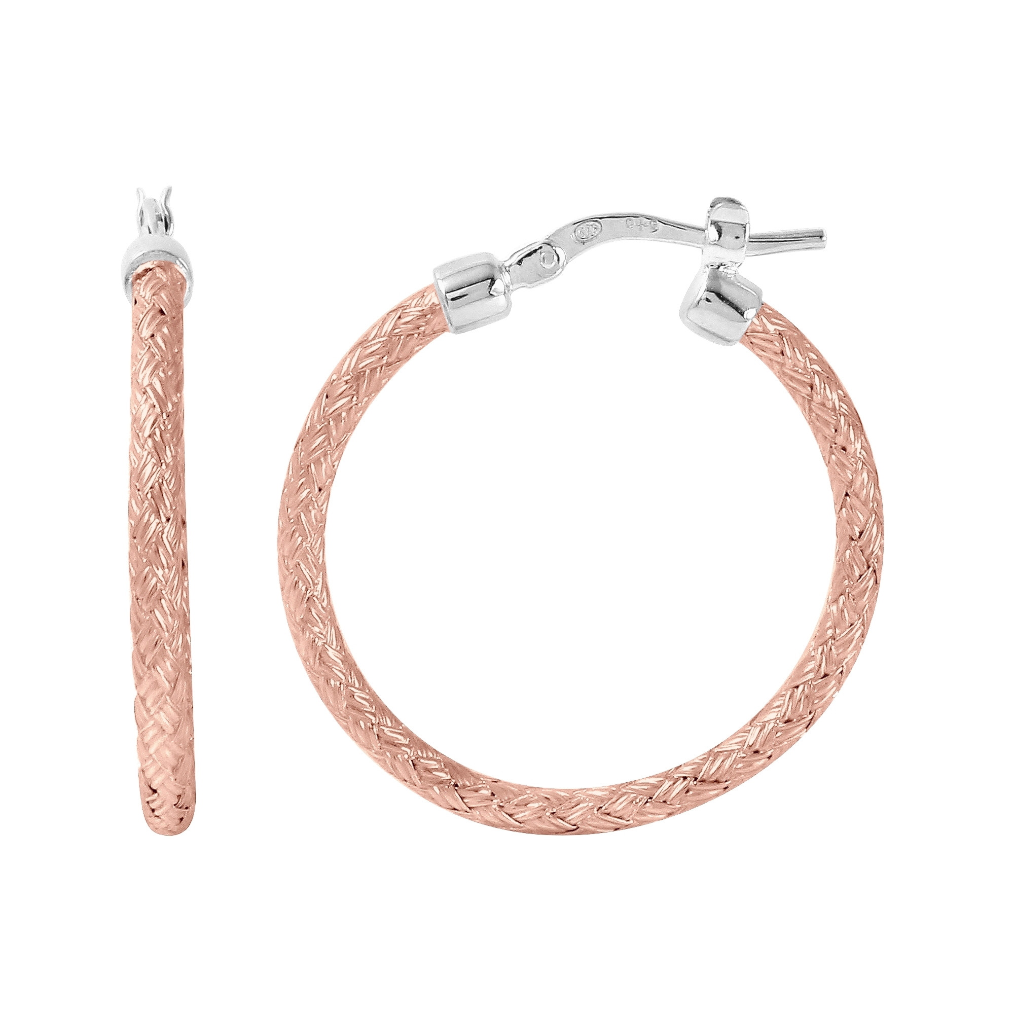 Anneaux argent 2 tons (rose/blanc) - S2Q00XA0ZZ - Charles Garnier Paris