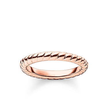 Bague plaqué or rose 18 kt - TR19784151254 - Thomas Sabo